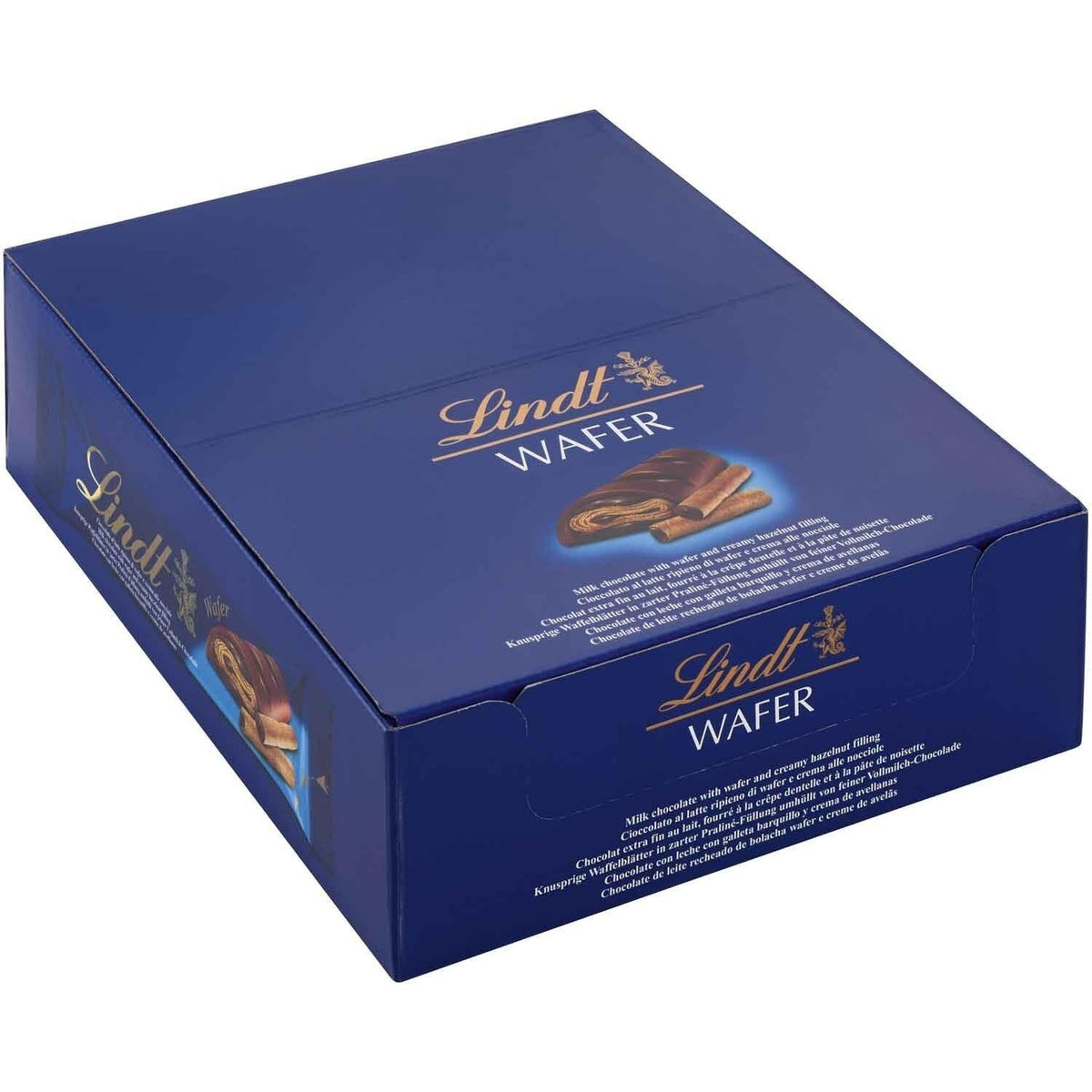 Lindt 18x 35g Wafer Milchschokolade Waffel RIEGEL 630g 58c806-2