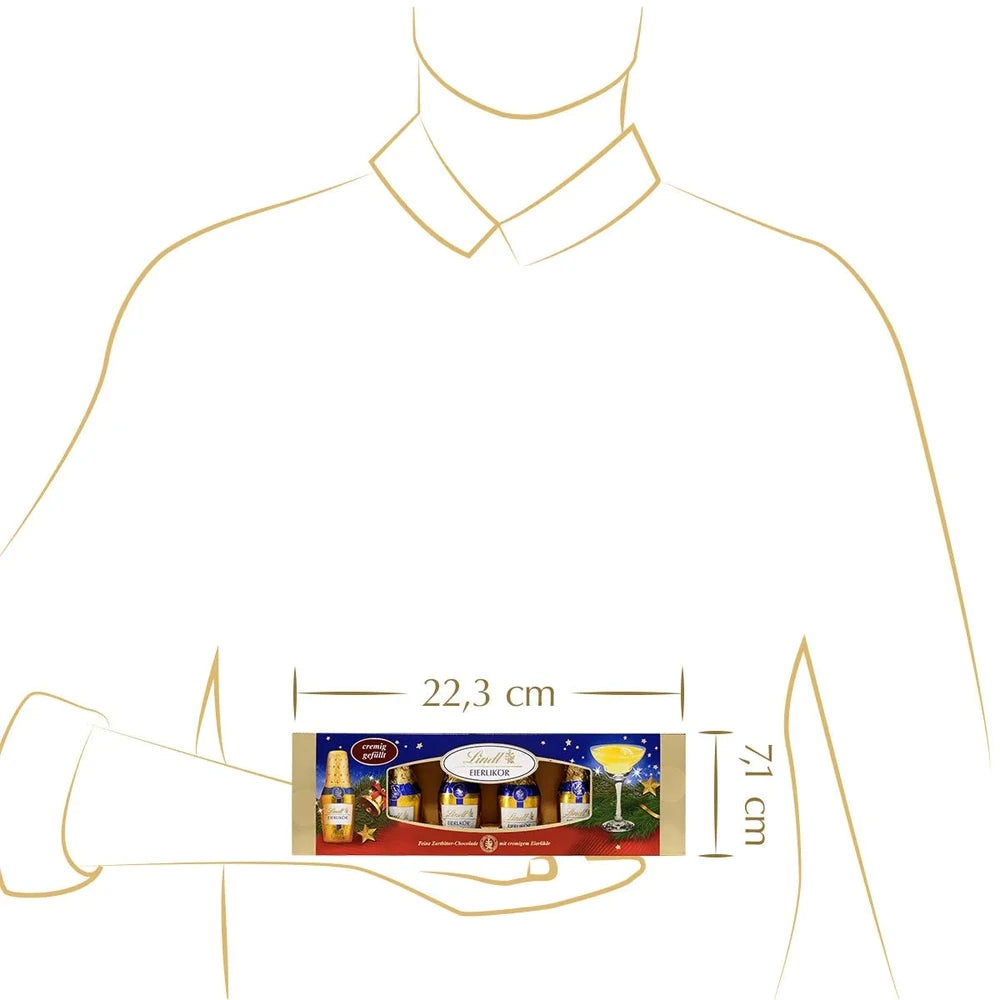 Lindt Alkohol-Fläschchen Eierlikör 131 g