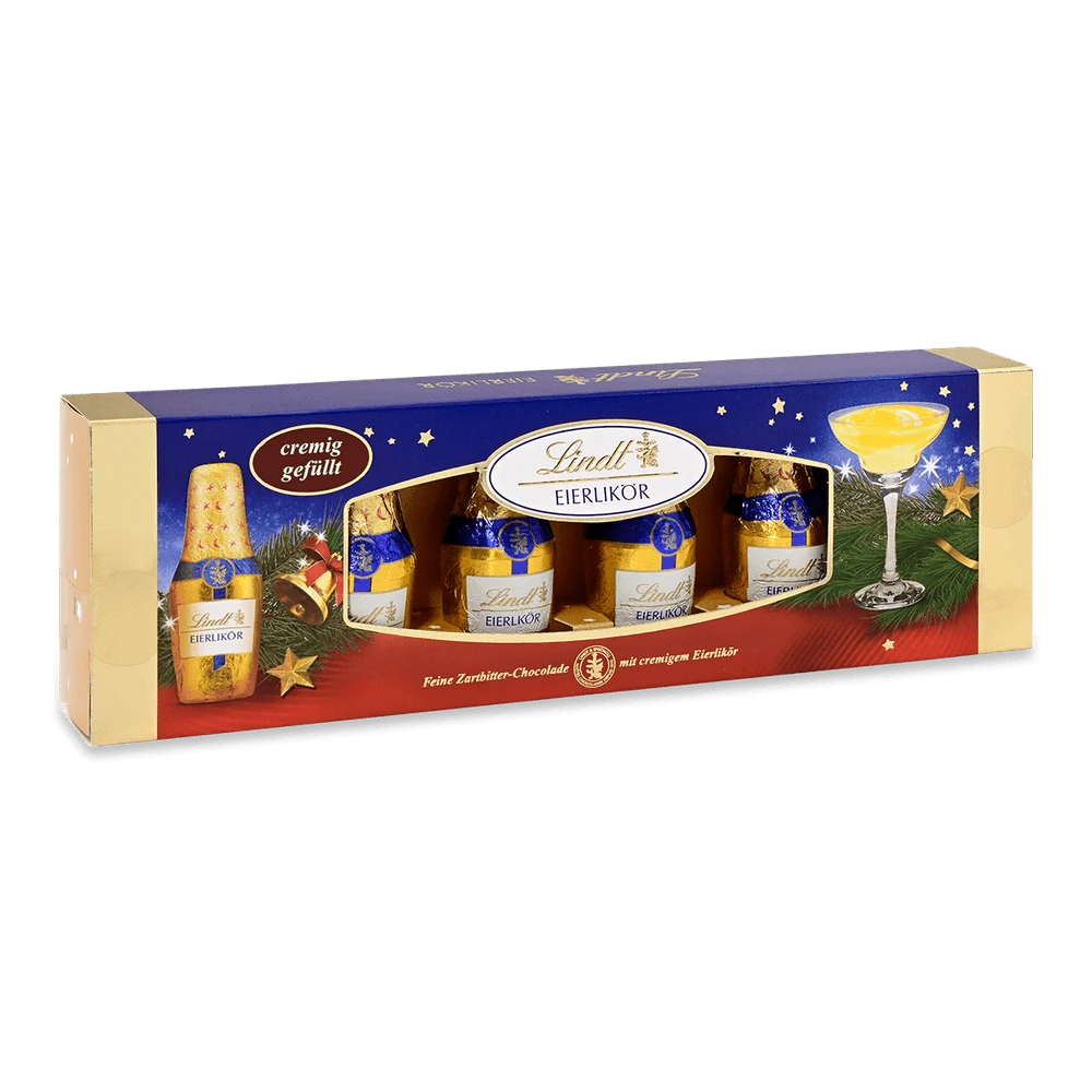 Lindt Alkohol-Fläschchen Eierlikör 131 g