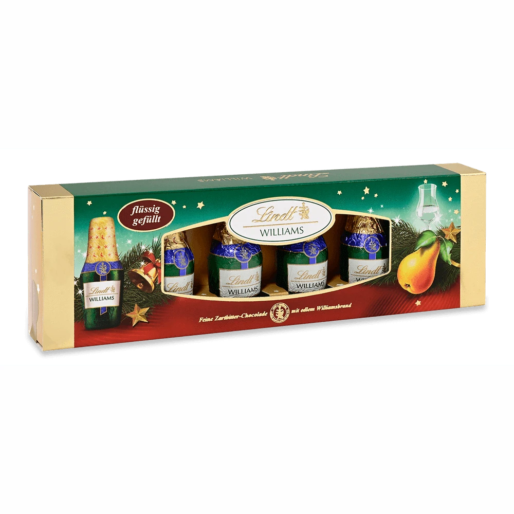 Lindt Alkohol-Fläschchen Williams 131 g