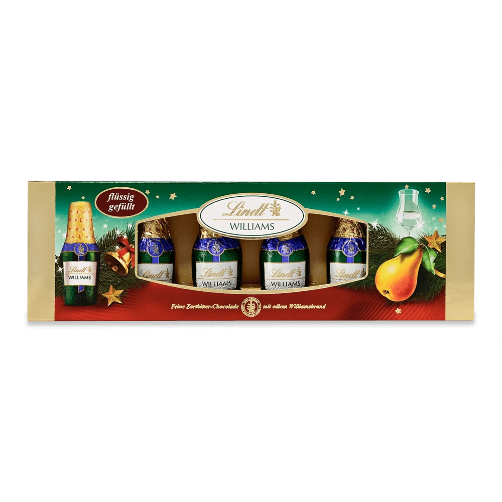 Lindt Alkohol-Fläschchen Williams 131 g