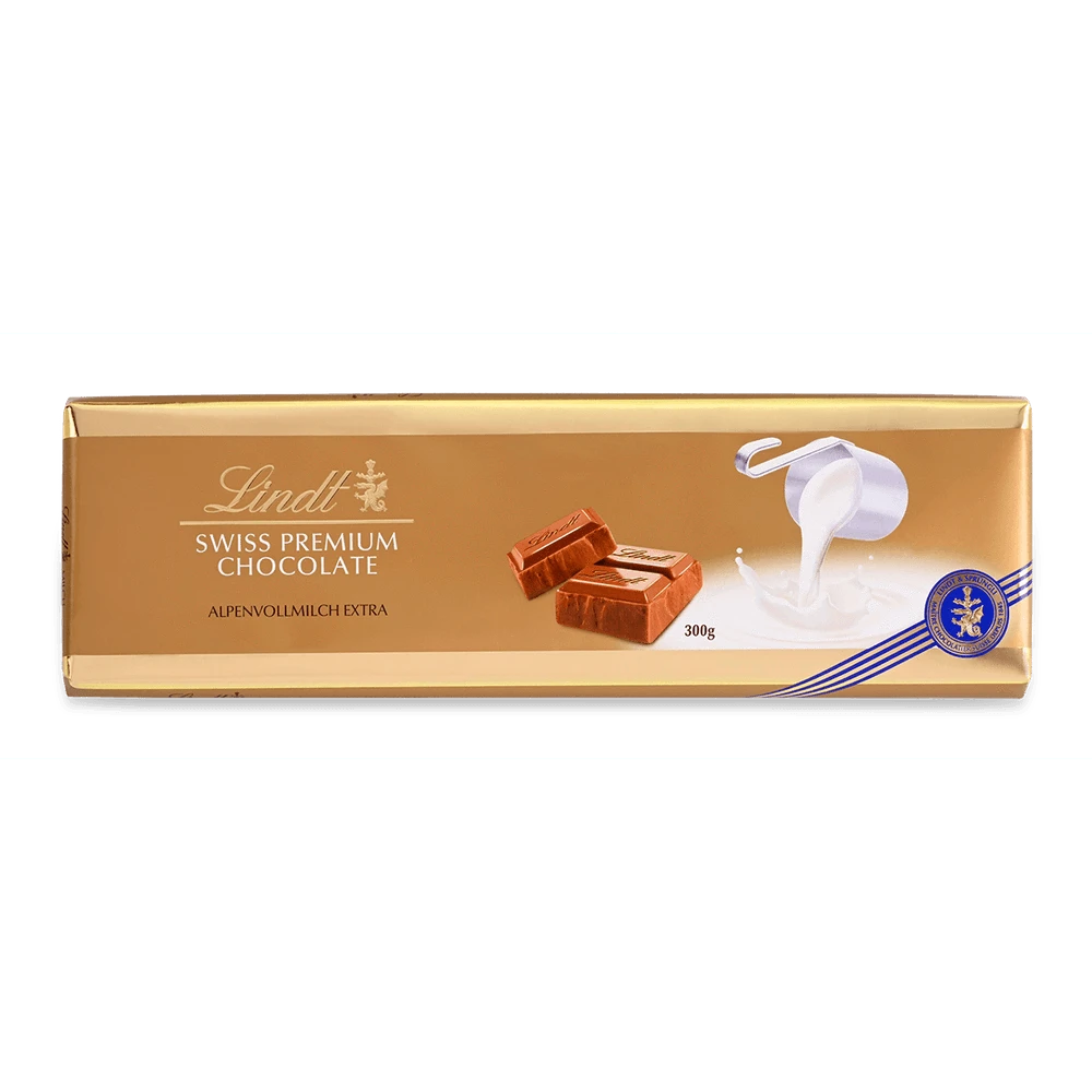 Lindt Alpenvollmilch Extra, 300g