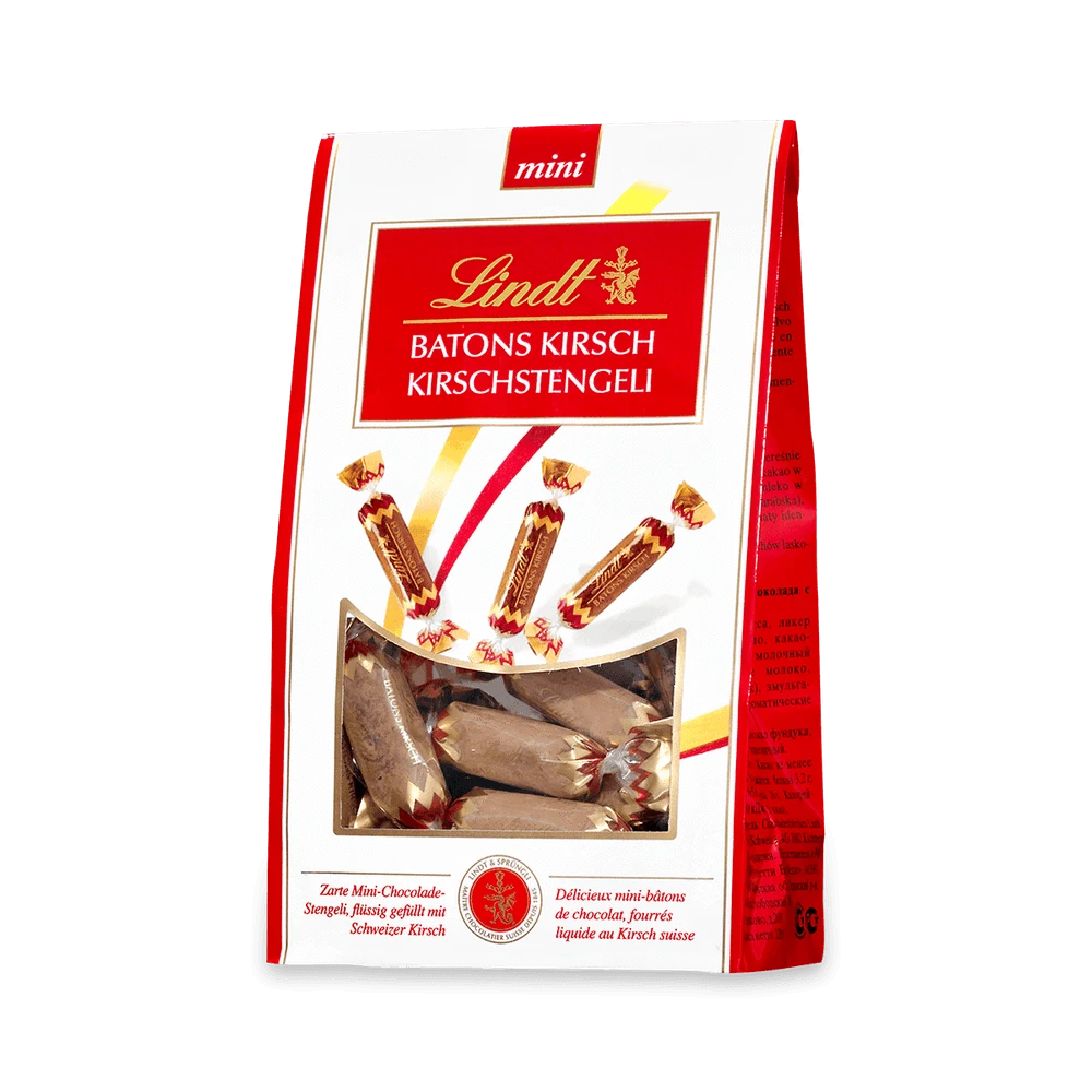 Lindt Baton Kirsch Minis Beutel, 120g