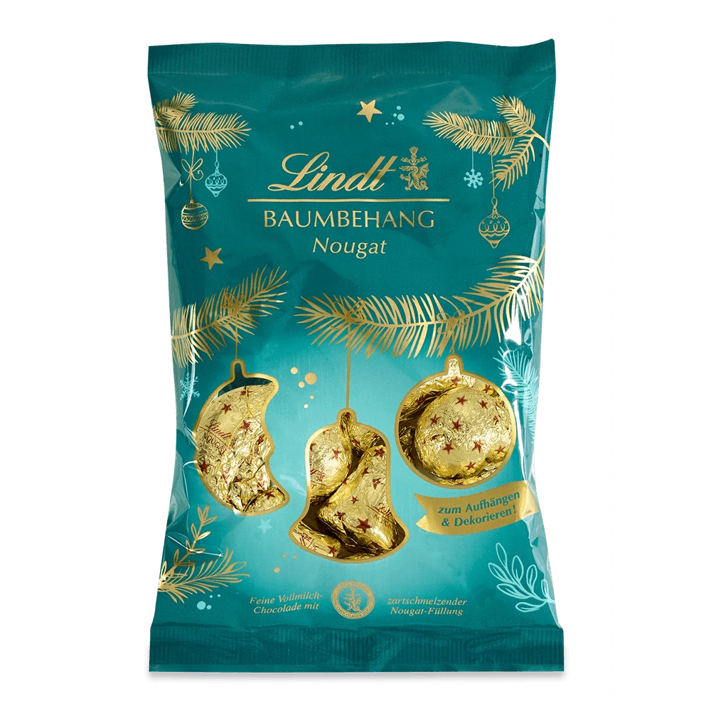 Lindt Baumbehang Nougat 200 g