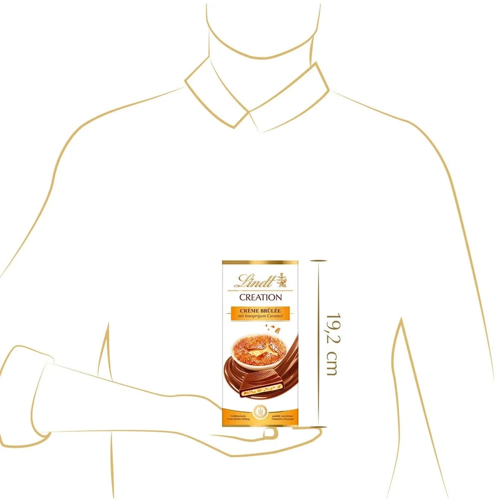 Lindt Creation Creme Brulee Schokolade Karamell & Buskuit - 150g