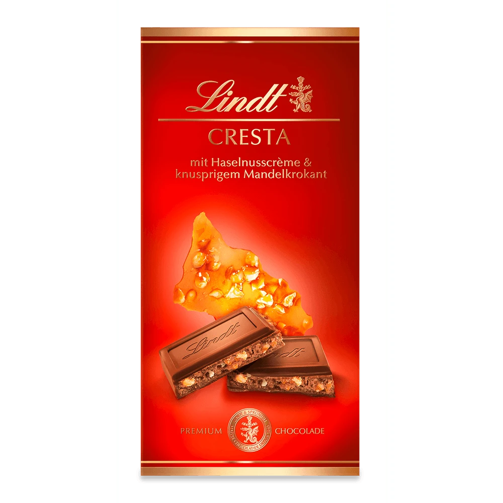 Lindt Cresta Schokolade 100g Tafel