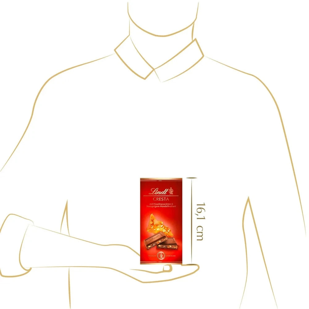 Lindt Cresta Schokolade 100g Tafel
