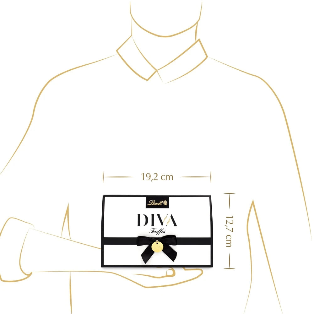 Lindt DIVA Pralinés Trüffel Clutch 114g Geschenkbox