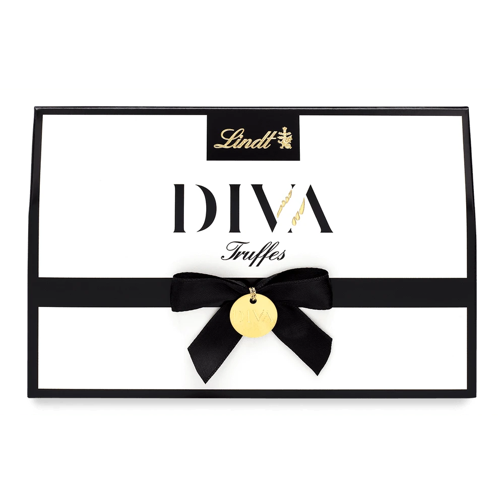 Lindt DIVA Pralinés Trüffel Clutch 114g Geschenkbox