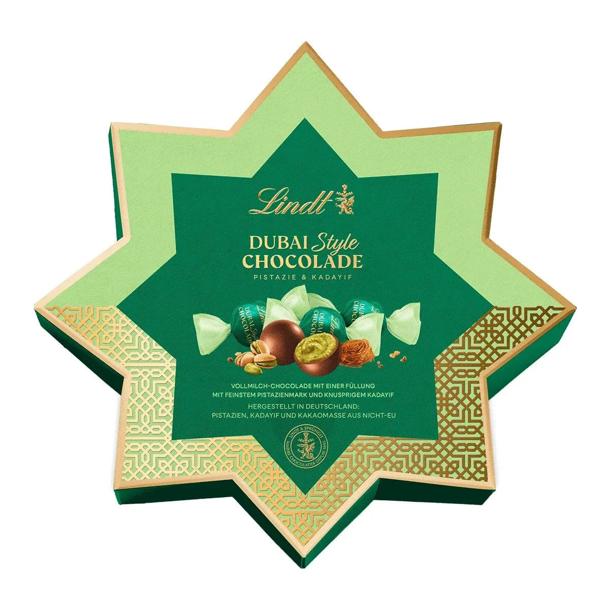 Lindt Dubai Style Chocolade Stern Milch, 149g 58c806-2