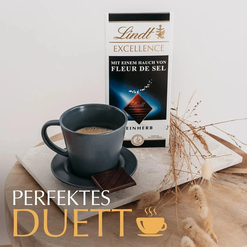 Lindt Excellence Fleur de Sel, Meersalz, Schokolade, 100g