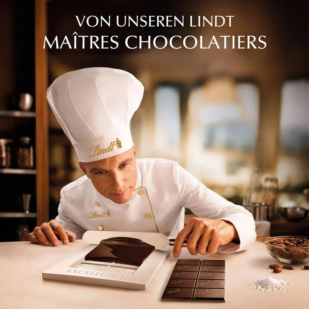 Lindt Excellence Fusion 85% Kakao Fleur de Sel & Milch | mit Meersalz 100g