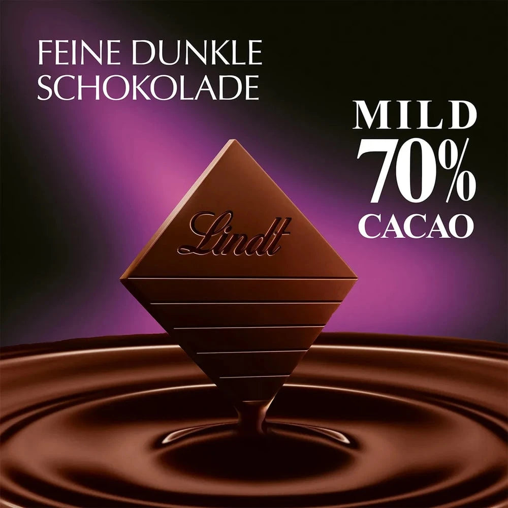 Lindt Excellence Mild 70% Cacao, Schokolade, 100g Tafel