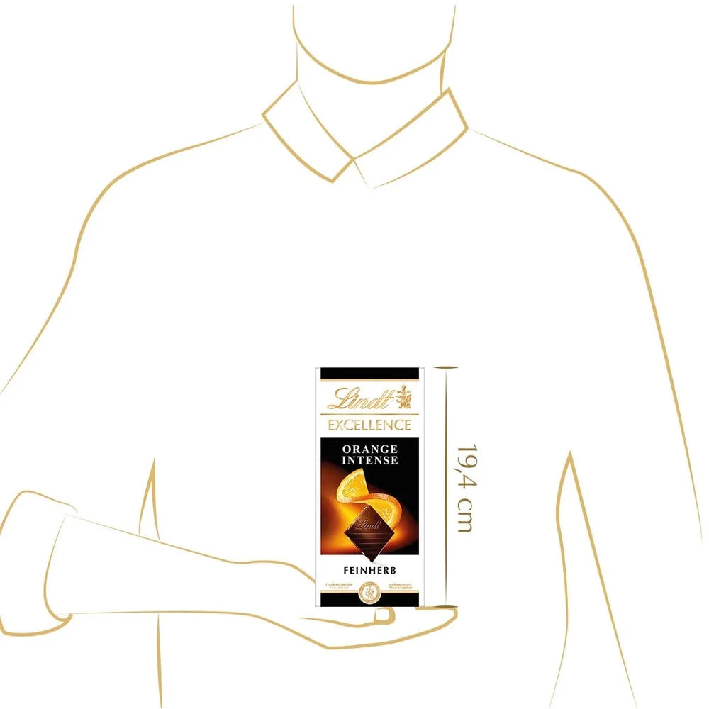 Lindt EXCELLENCE Orange Intense, 100g
