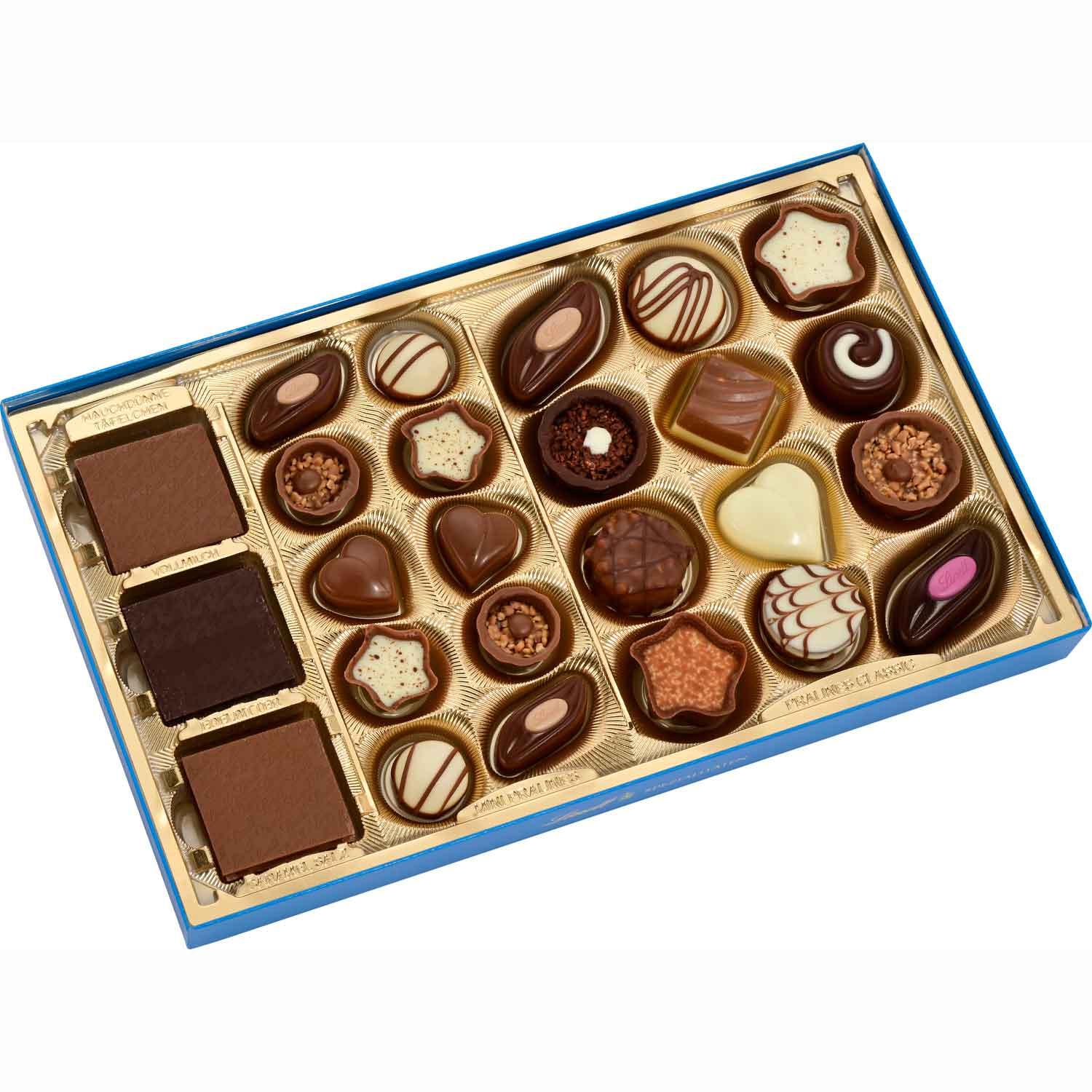 Lindt Spezialitäten, 250g, 1er Pack - Schokobote.de