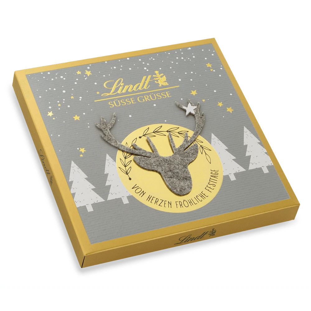 Lindt Filz Edition Süße Grüße Pralinés 175 g