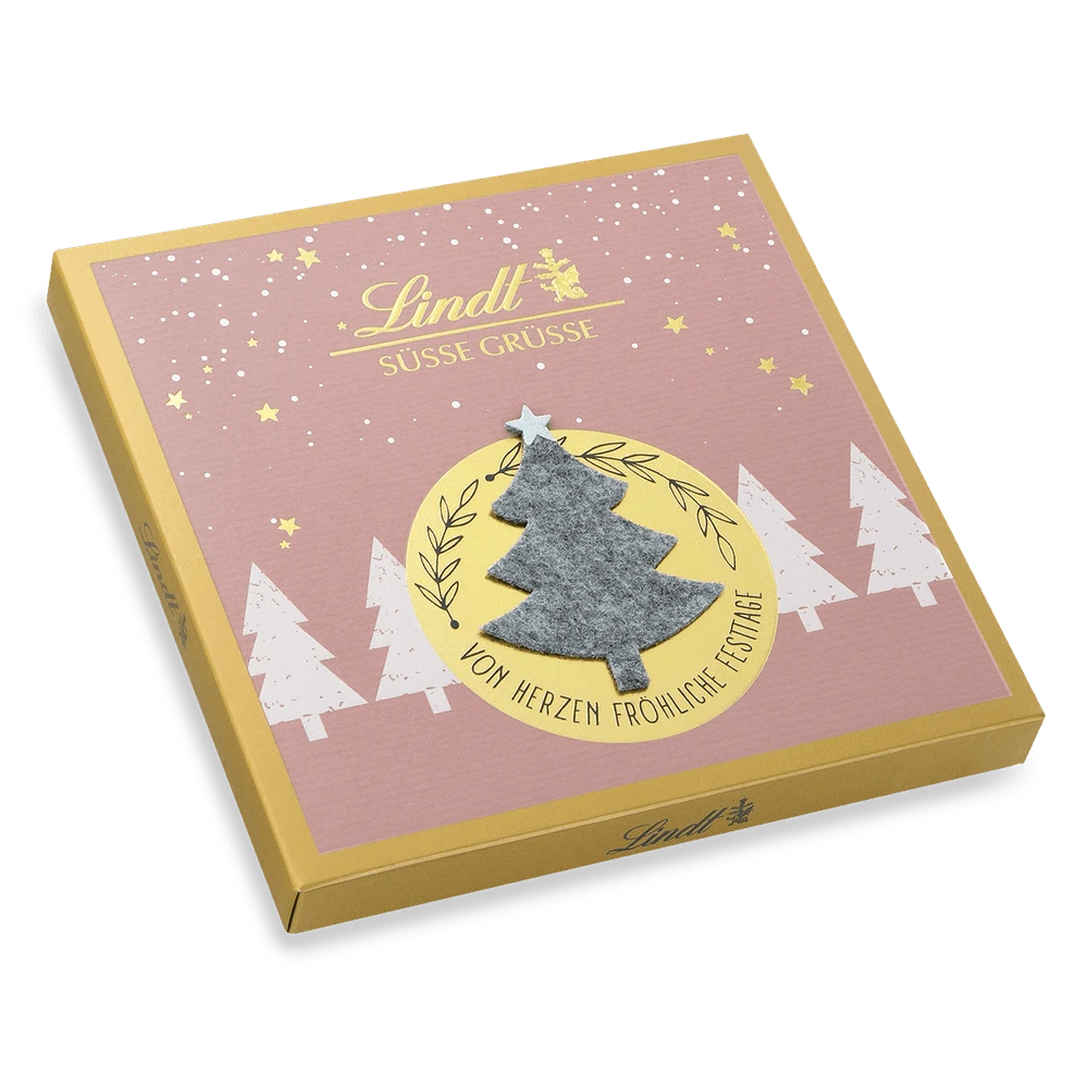 Lindt Filz Edition Süße Grüße Pralinés 175 g