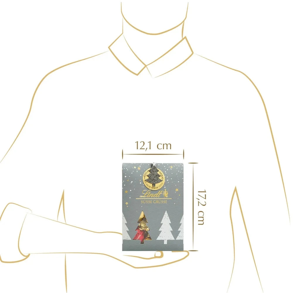 Lindt Filz Edition Süße Grüße Tasche 125 g