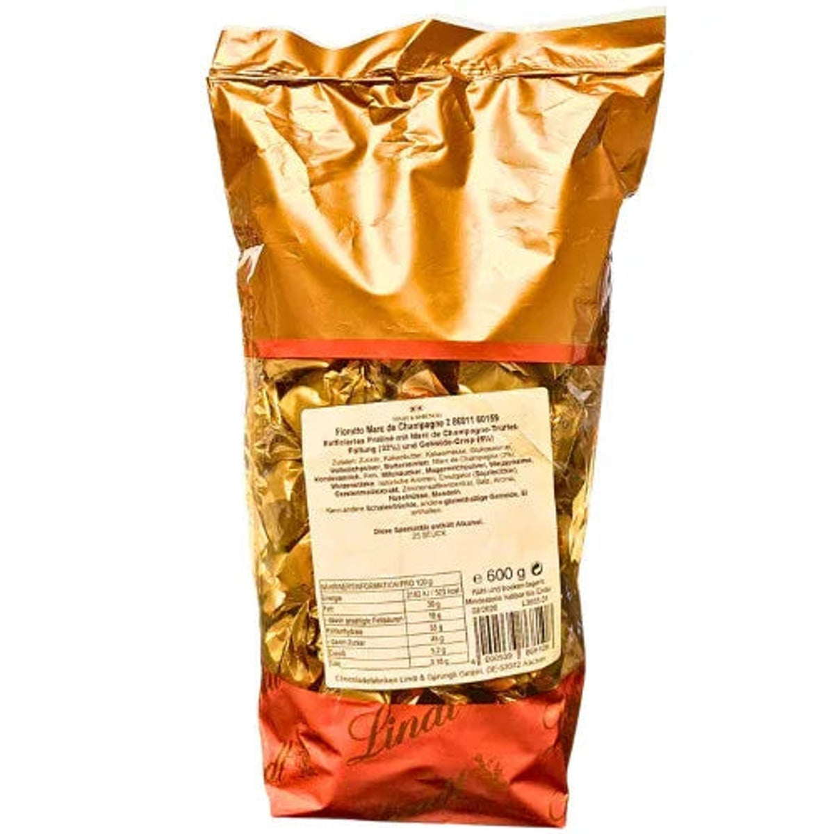 Lindt Fioretto Marc de Champagne 600g MHD 02/26 58c806-2