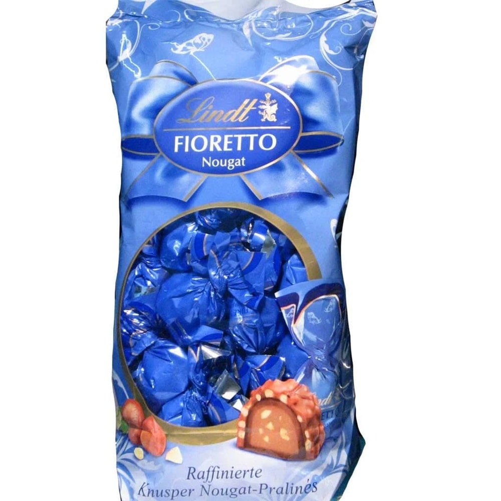 Lindt Fioretto Marzipan & Nougat 600 g – Alpenmilch Schokolade Crisp Pralinen