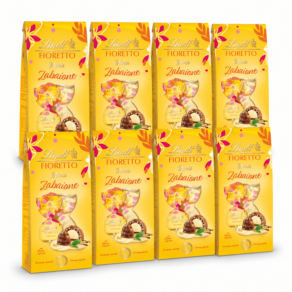 Lindt Fioretto Mini Zabaione, Pralinen, 8x 115g