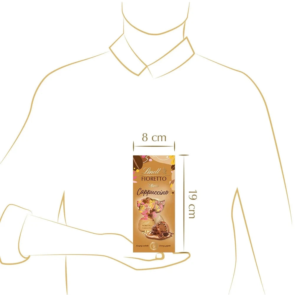 Lindt Fioretto Minis Cappuccino, Pralinen, 115g