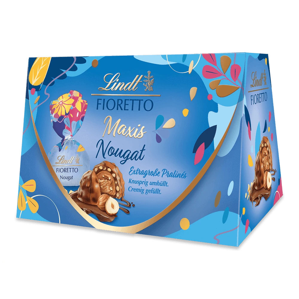 Lindt Fioretto Nougat, Pralinen, 138g Packung