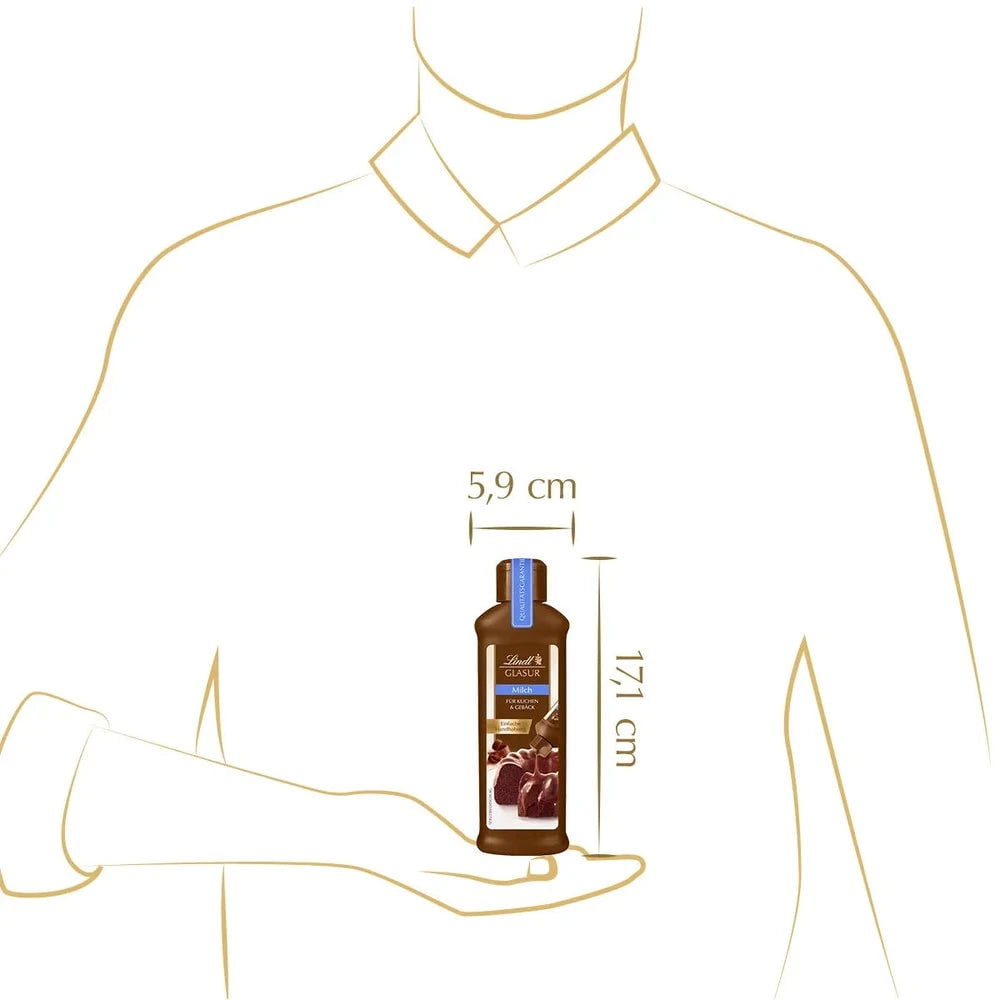 Lindt Glasur Vollmilch, 200g