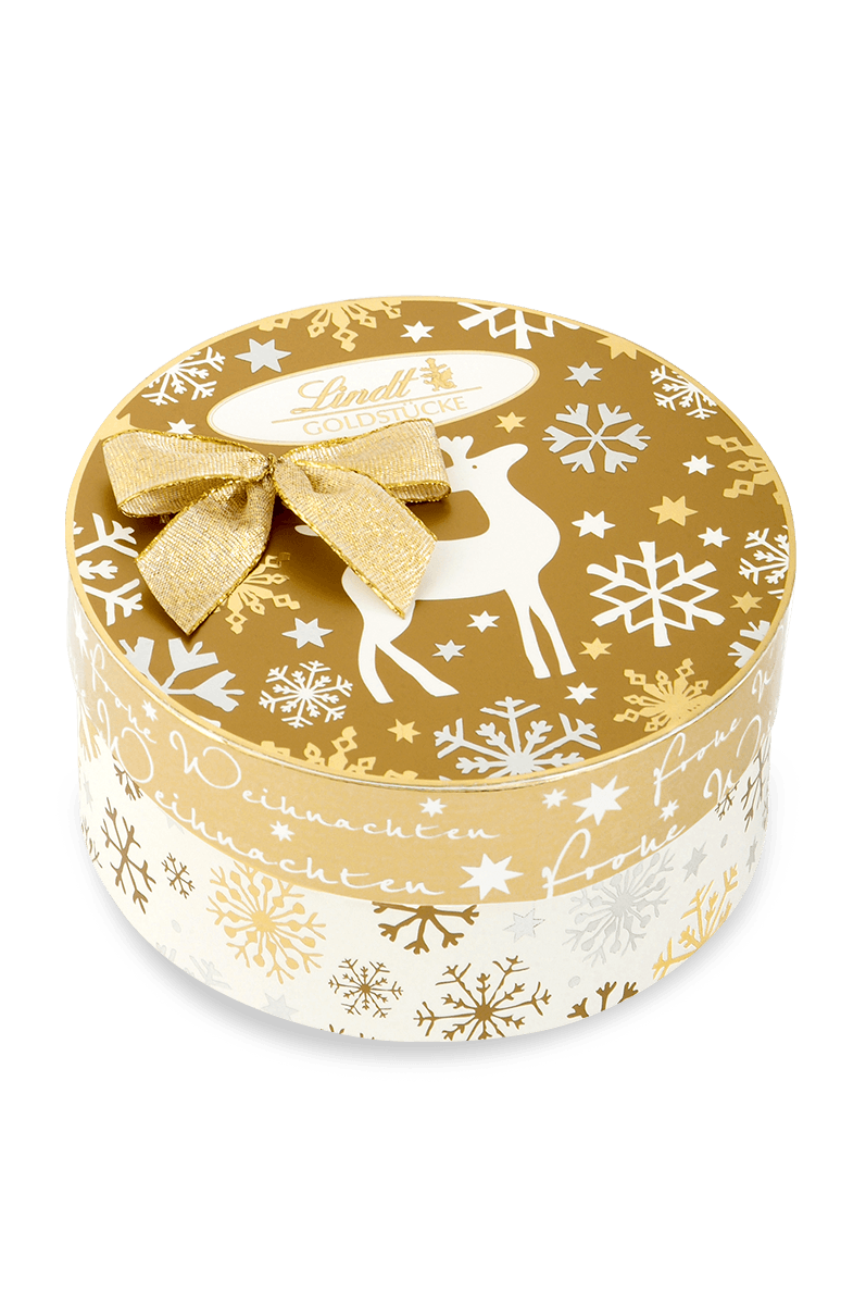 Lindt Goldstücke Rundschachtel 140 g