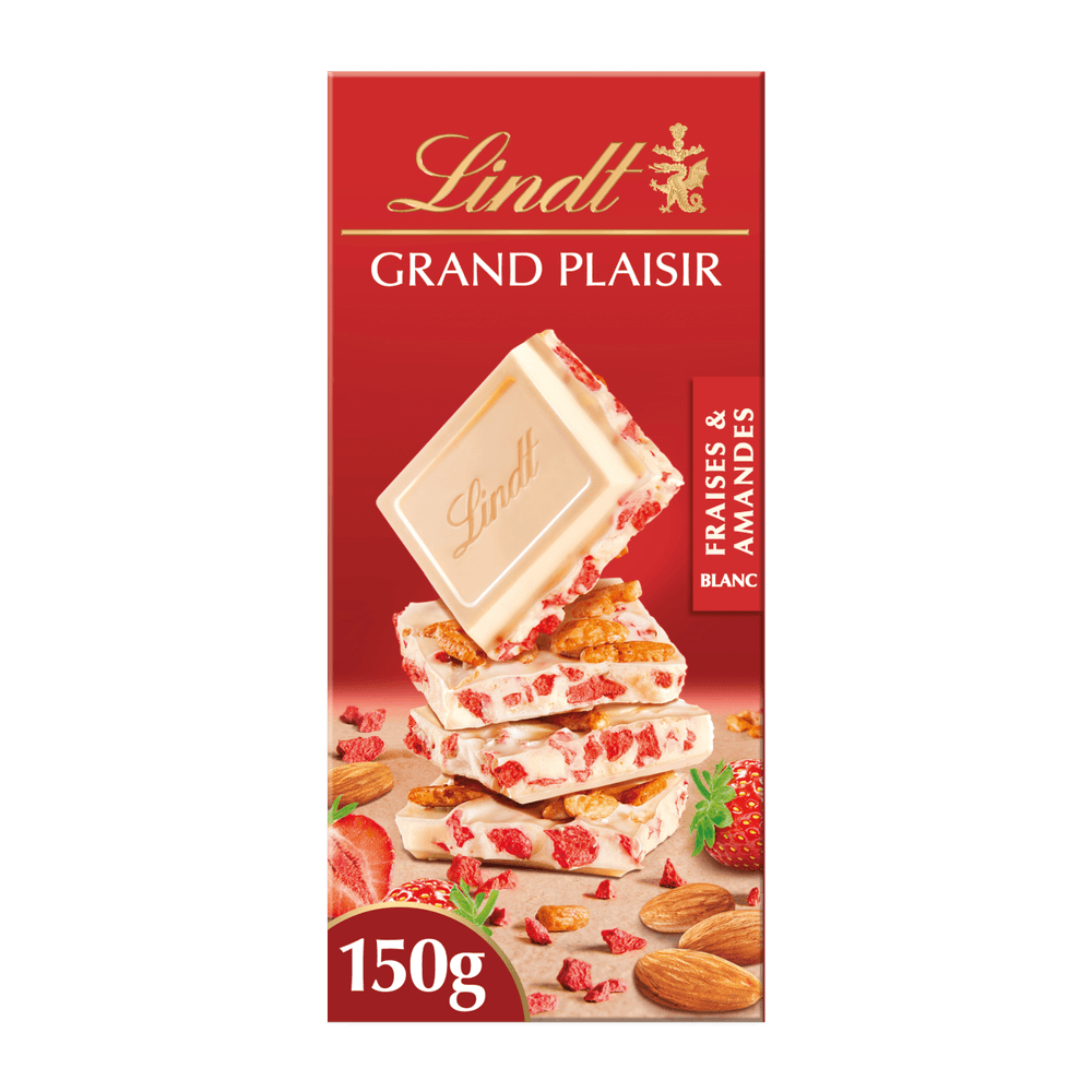 Lindt Grand Plaisir Mandel Erdbeer 150 g