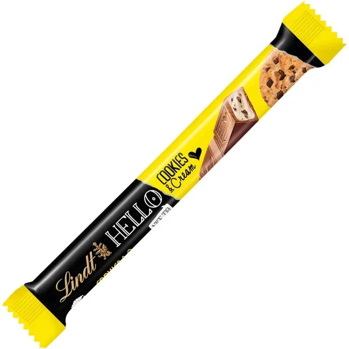 Lindt Hello Cookies & Cream Stick, Schokolade, 24x37g