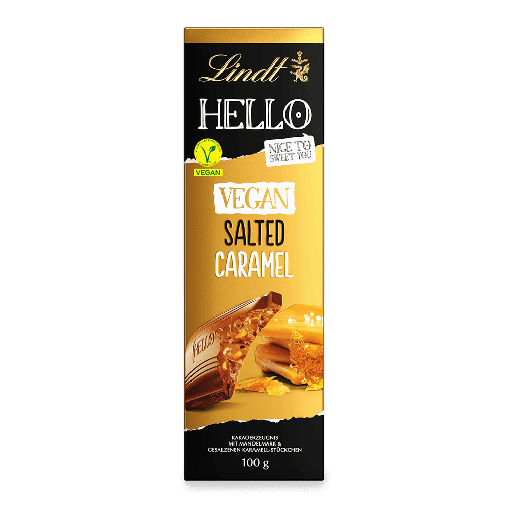 Lindt HELLO Vegan Salted Caramel 100 g