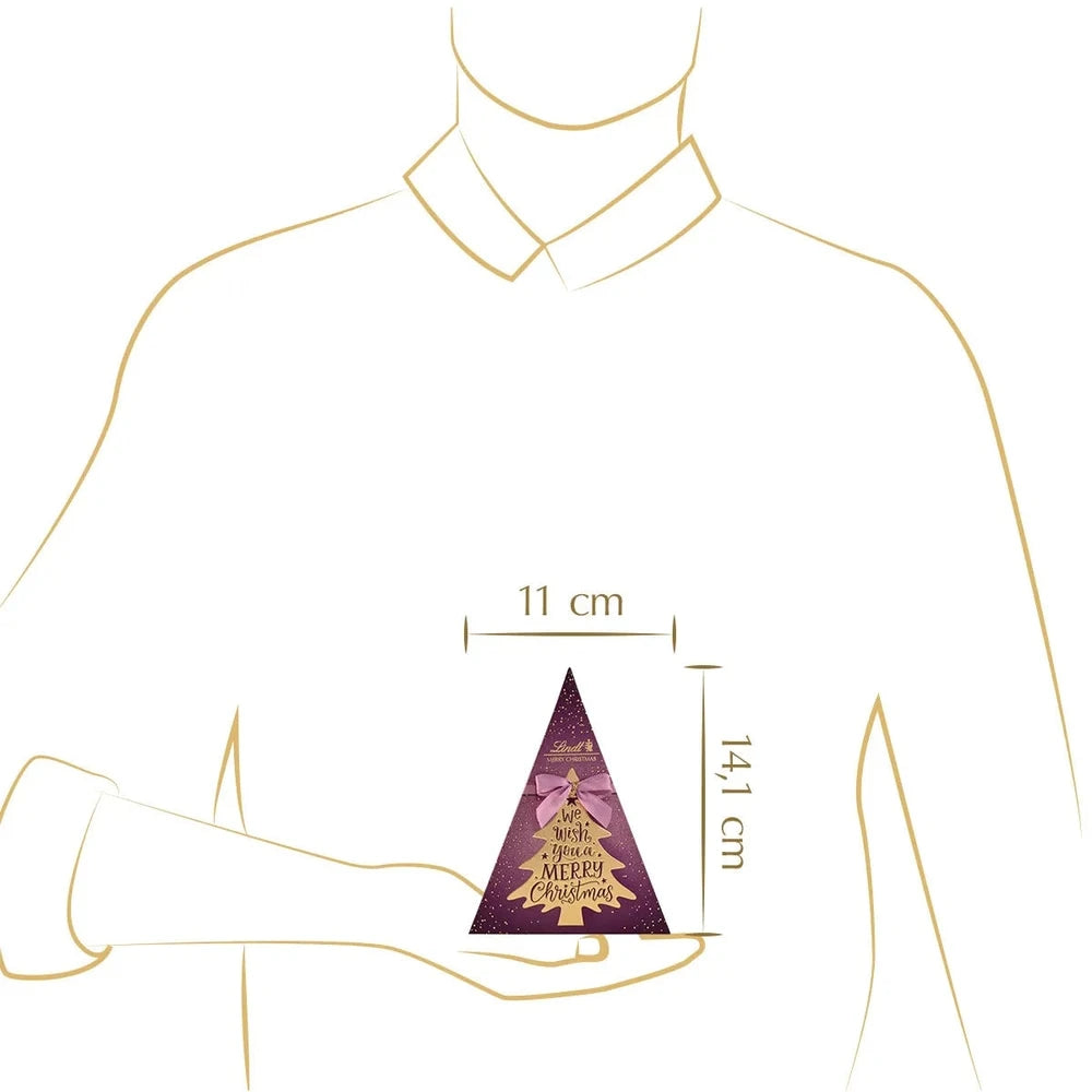 Lindt Kalligrafie Merry Christmas Tanne 105 g