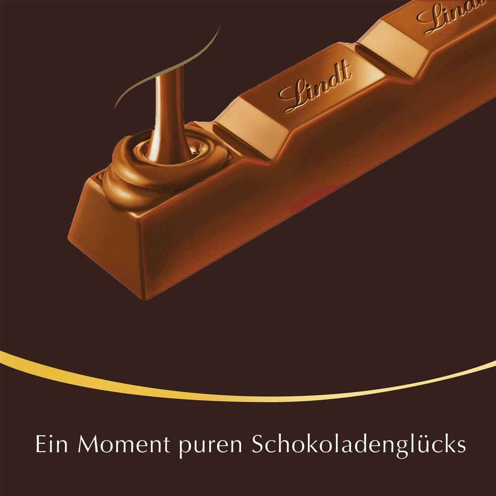 Lindt Lindor 60% Cacao Feinherb Schokoladenstick 24x 37g
