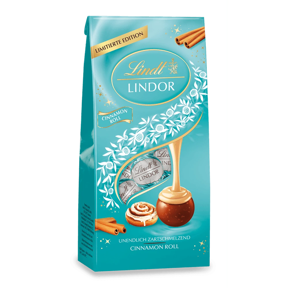 Lindt LINDOR Cinnamon Roll Kugeln 100g