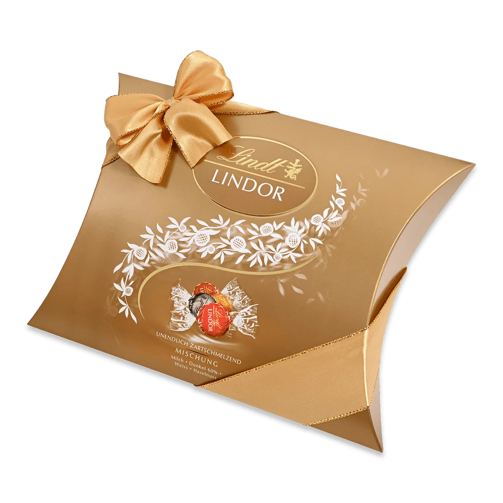 Lindt Lindor Kissenpackung Mischung, 323g