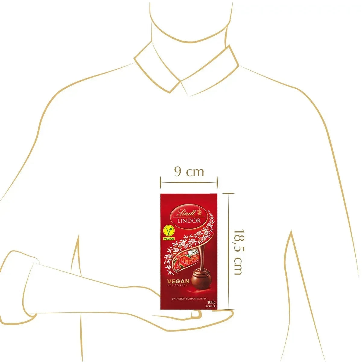 Lindt LINDOR Kugel Beutel Vegan, 108g 58c806-2