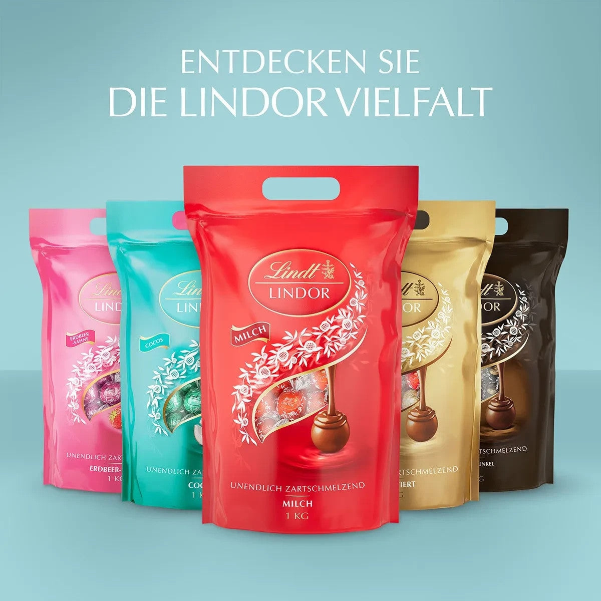 Lindt LINDOR Kugeln Cocos Milchschokolade Kokos 1000 g 58c806-2