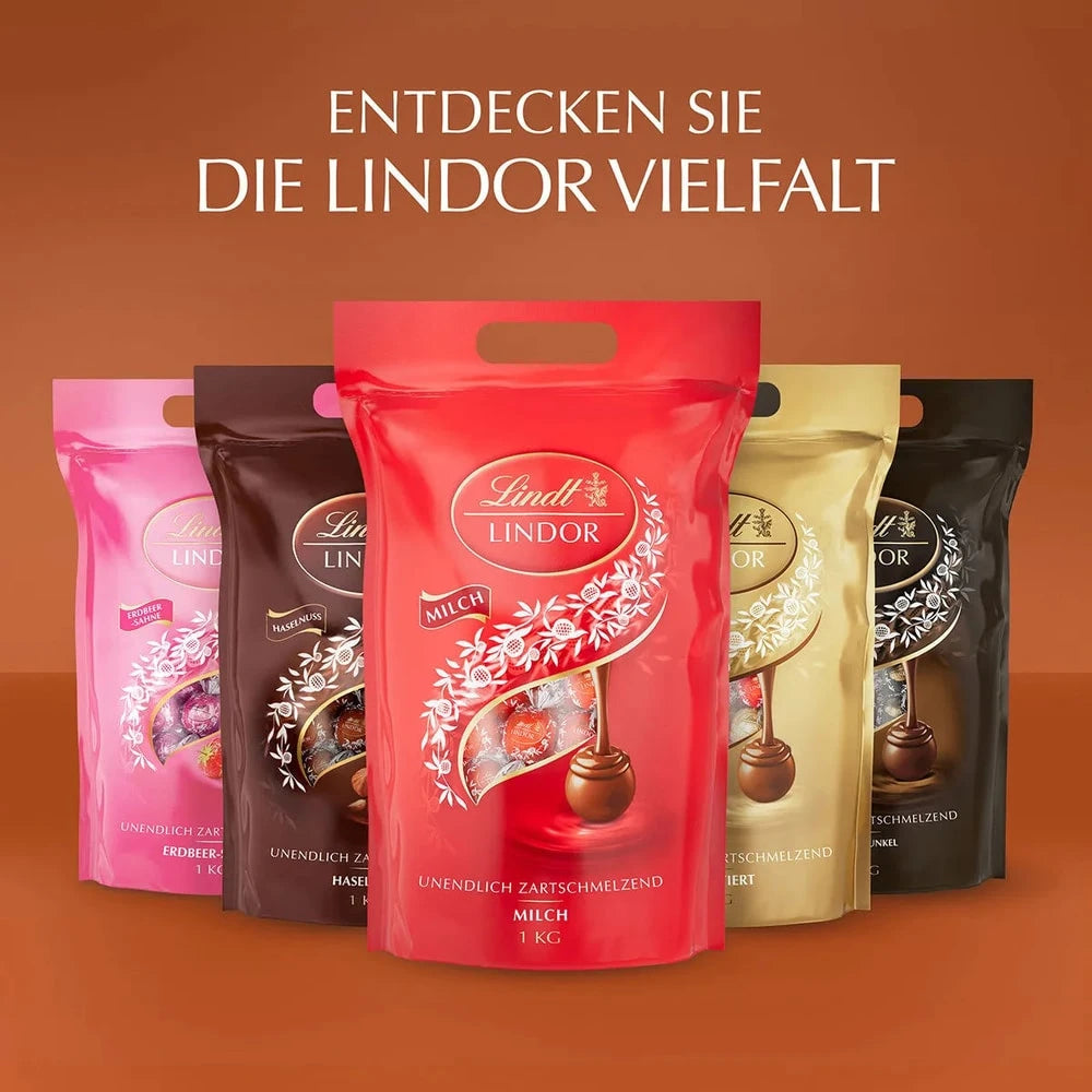 Lindt Lindor Kugeln Haselnuss, 1000g
