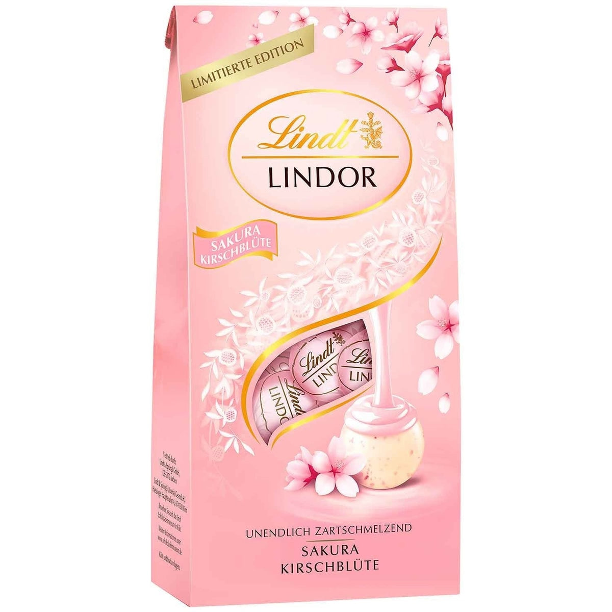 Lindt Lindor Kugeln Sakura Kirschbluete weiße Schokolade, 137g 58c806-2