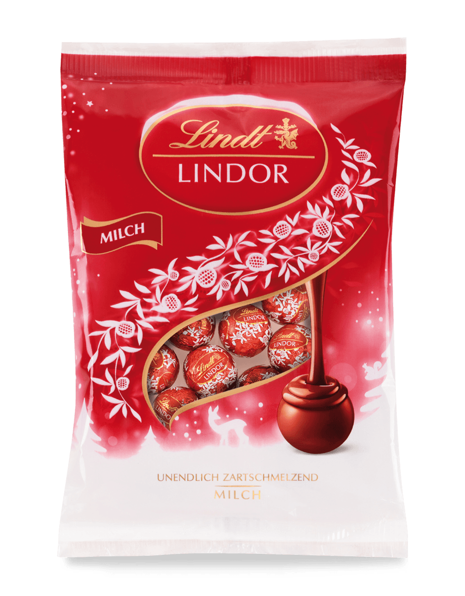 Lindt LINDOR Mini-Kugeln Milch 100 g