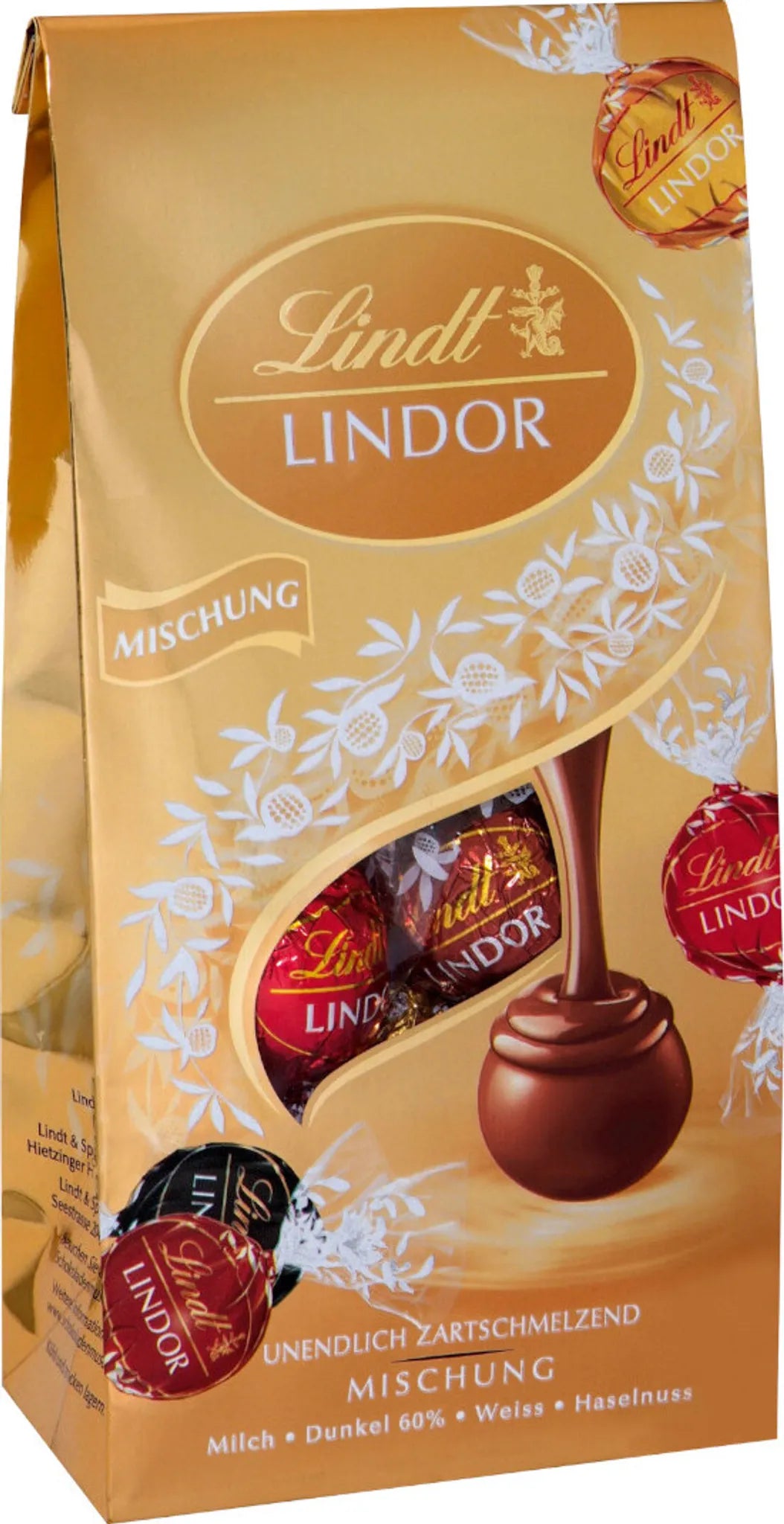 Lindt LINDOR Mischung 99 g – Originalverpackung