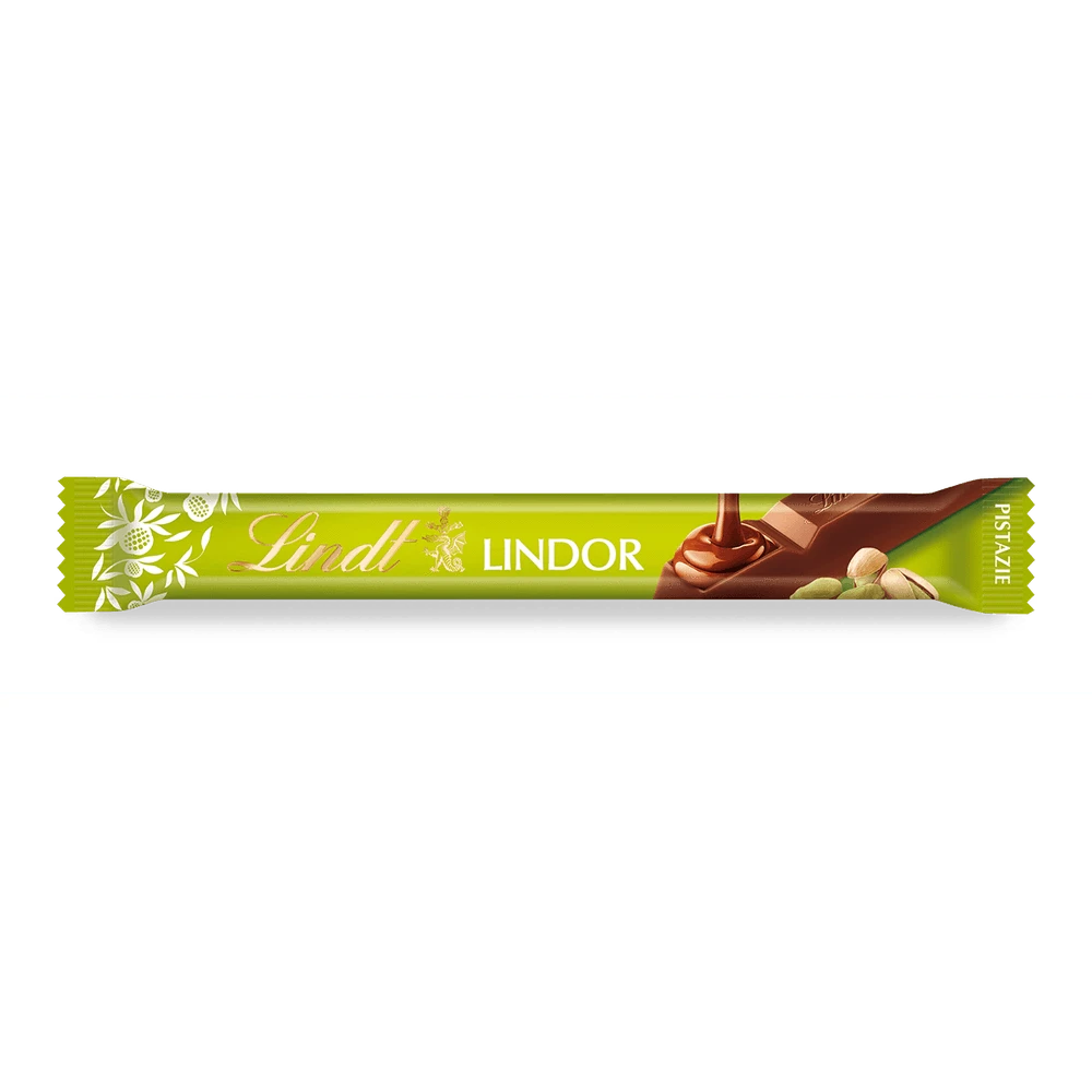 Lindt Lindor Pistazie Vollmilch Schokoladenstick 24x 38g