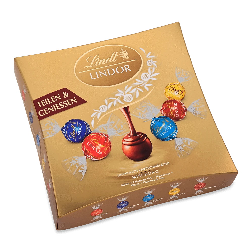 Lindt LINDOR Sharing, 250g