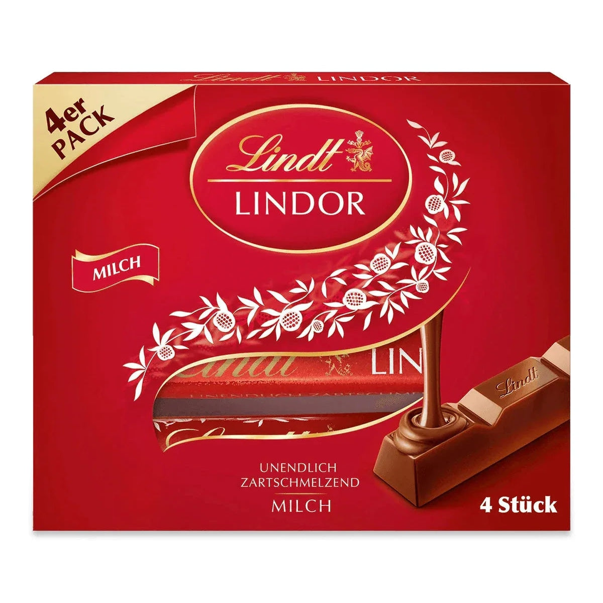 Lindt Lindor Stick Multipack Milch 4x 25g 58c806-2