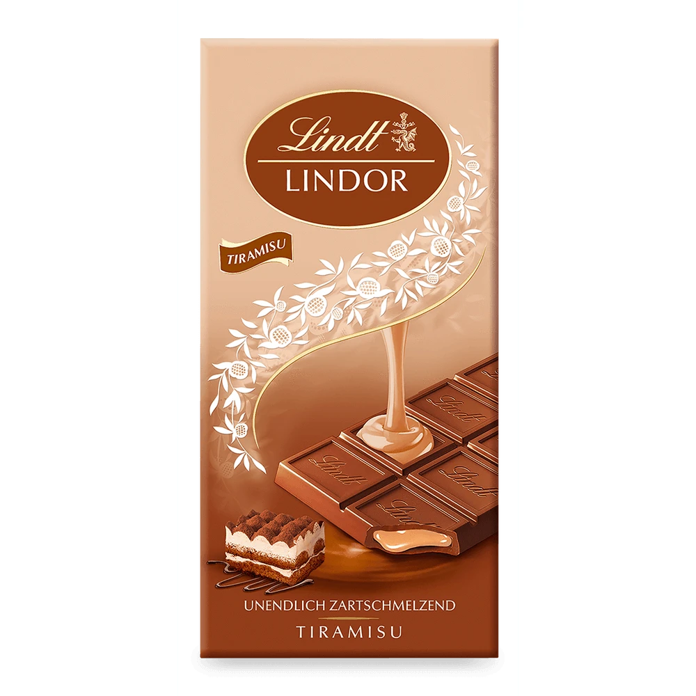 Lindt LINDOR Tafel Tiramisu 100g