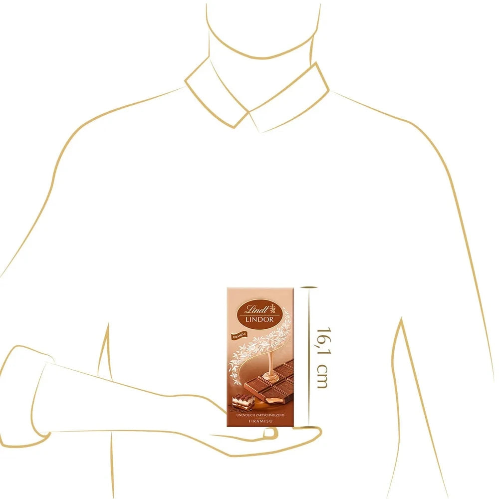 Lindt LINDOR Tafel Tiramisu 100g