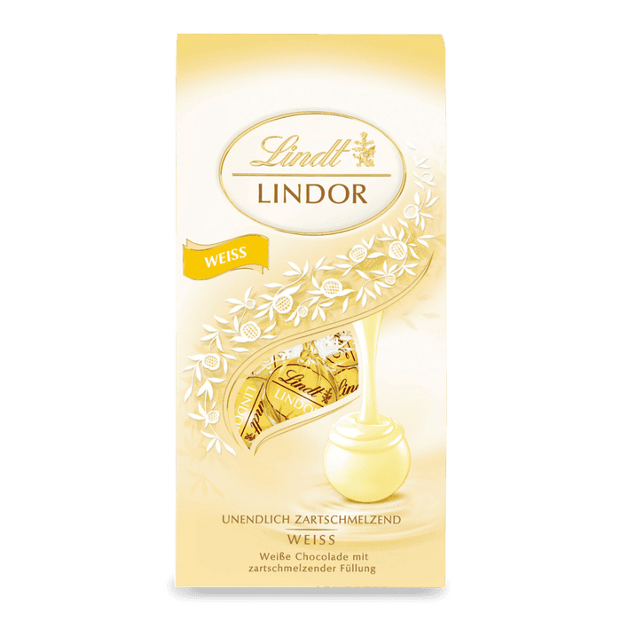 Lindt LINDOR Kugeln Weiß 100 g – Originalverpackung