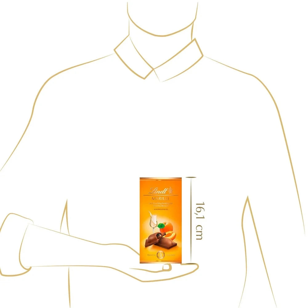 Lindt Marille Vollmilch Tafel 3x 100g