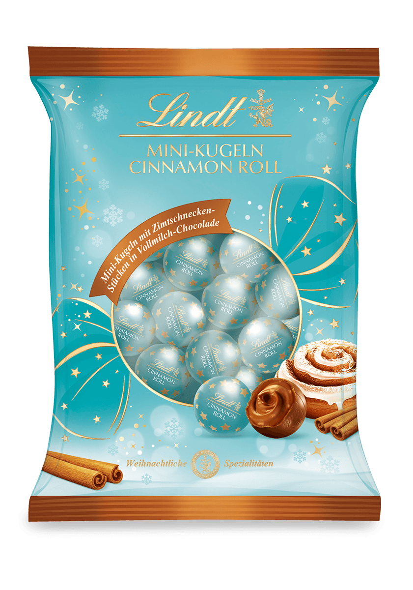 Lindt Mini-Kugel Beutel Cinnamon Roll 100 g